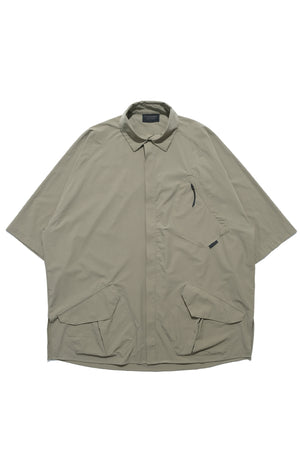 Capsule 01 /  CT010 Nylon Pocket Shirt (Khaki)