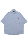 Capsule 01 /  CT010 Nylon Pocket Shirt (Blue Grey)
