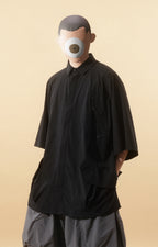 Capsule 01 /  CT010 Nylon Pocket Shirt (Black)