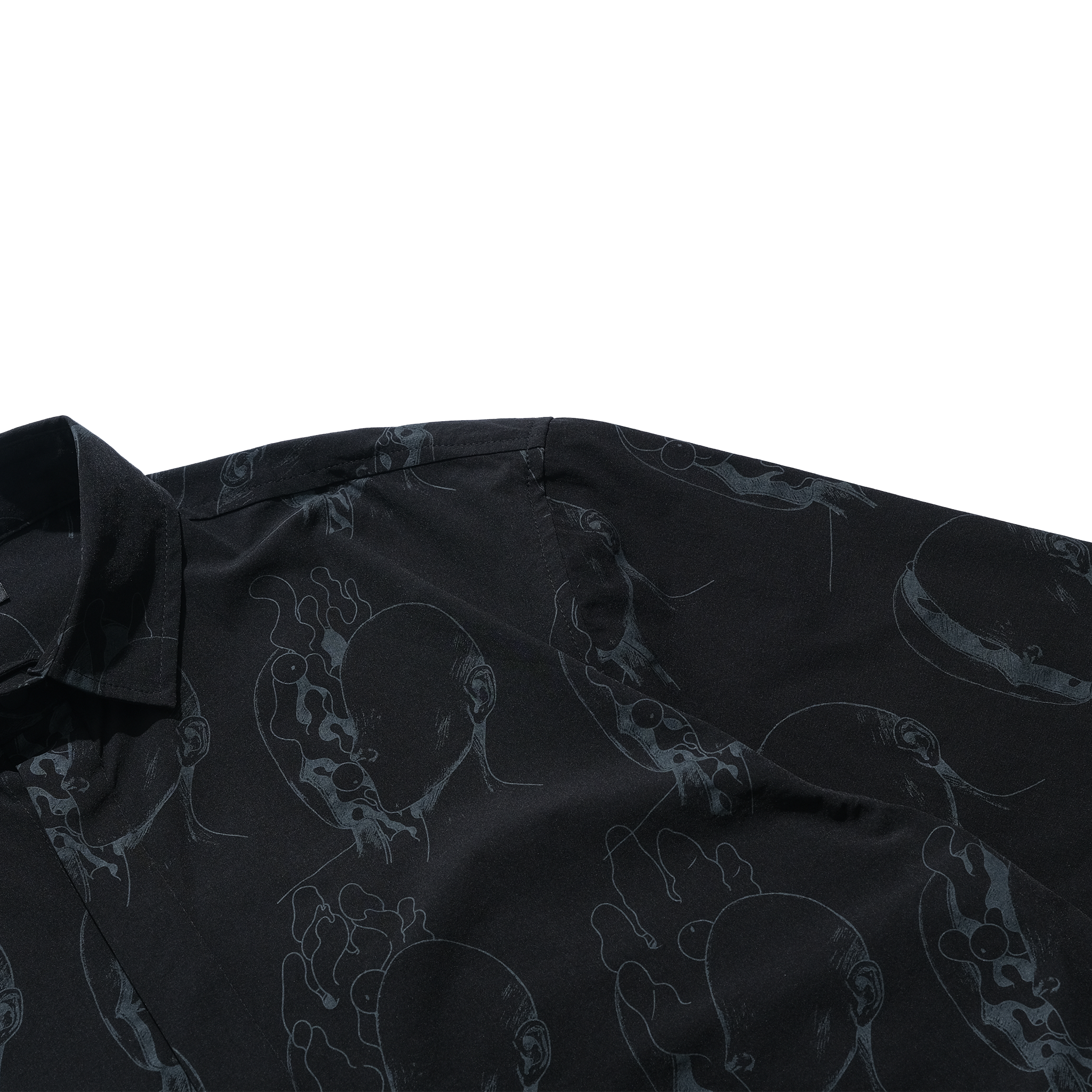 Capsule 03 / CT103 Nylon “Parasyte” Shirt (Black)