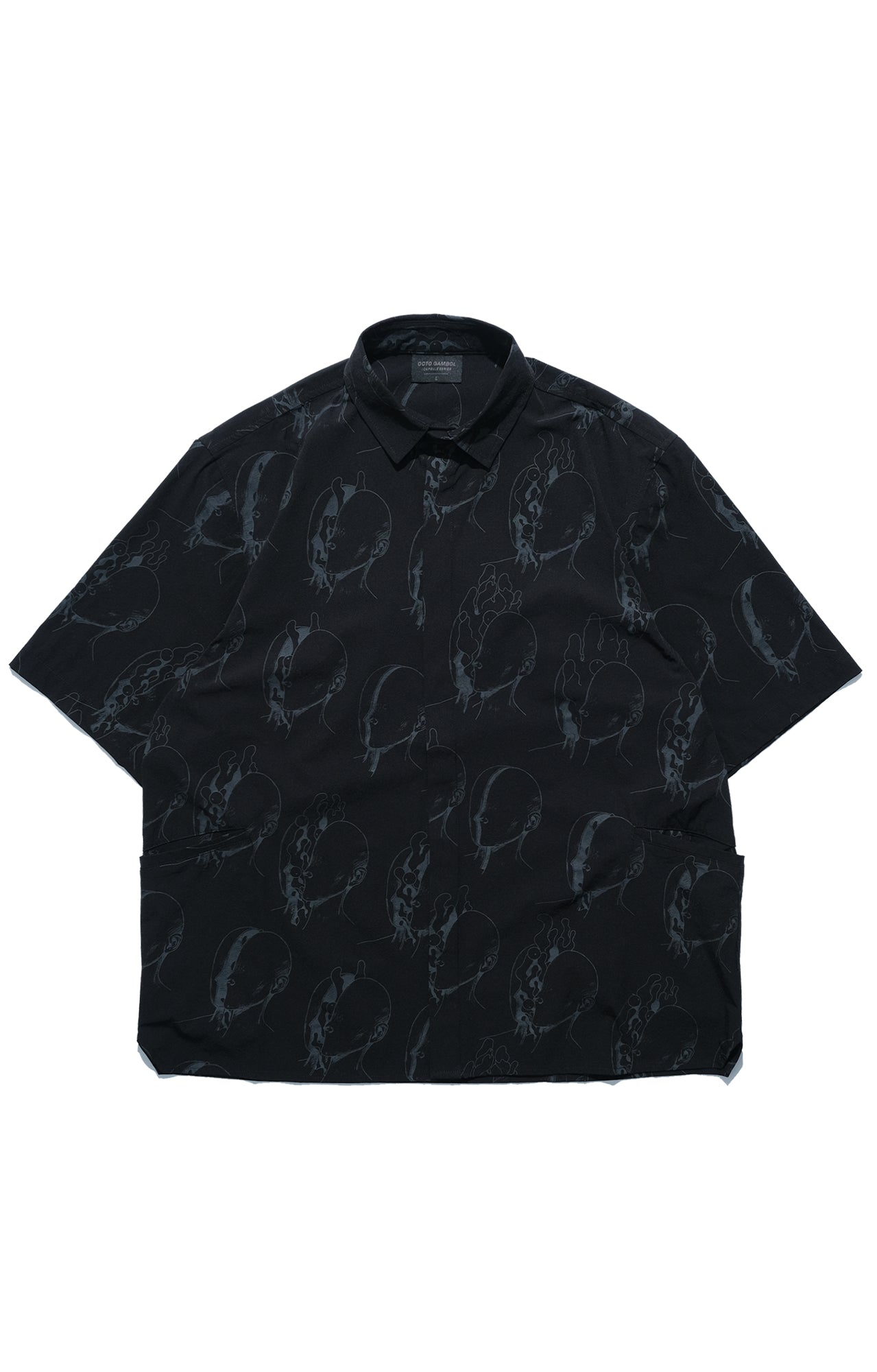 Capsule 03 / CT103 Nylon “Parasyte” Shirt (Black)