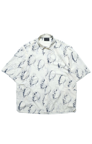 Capsule 03 / CT103 Nylon “Parasyte” Shirt (Cream White)