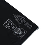 Capsule 02 / CH011 Nylon “CCTV” T-Shirt (Black)