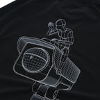 Capsule 02 / CH011 Nylon “CCTV” T-Shirt (Black)