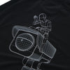 Capsule 02 / CH011 Nylon “CCTV” T-Shirt (Black)