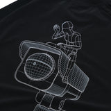 Capsule 02 / CH011 Nylon “CCTV” T-Shirt (Black)