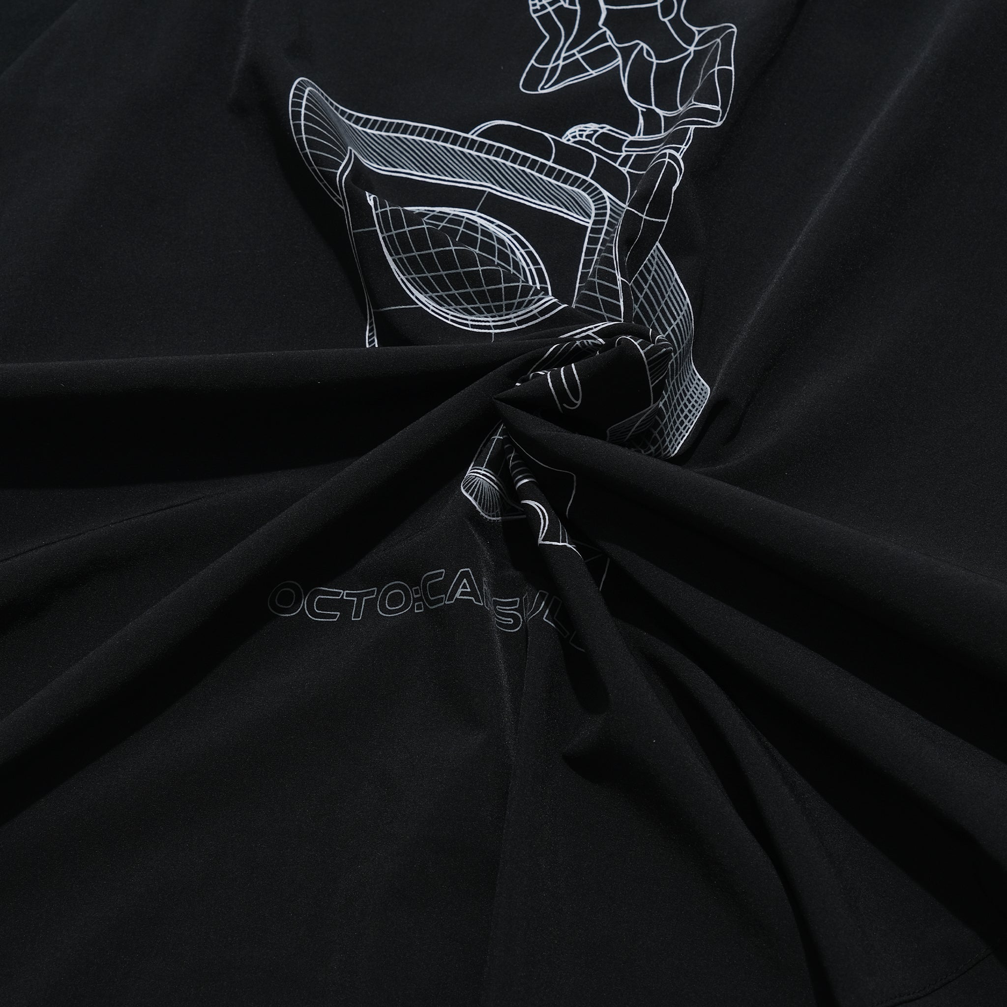 Capsule 02 / CH011 Nylon “CCTV” T-Shirt (Black)