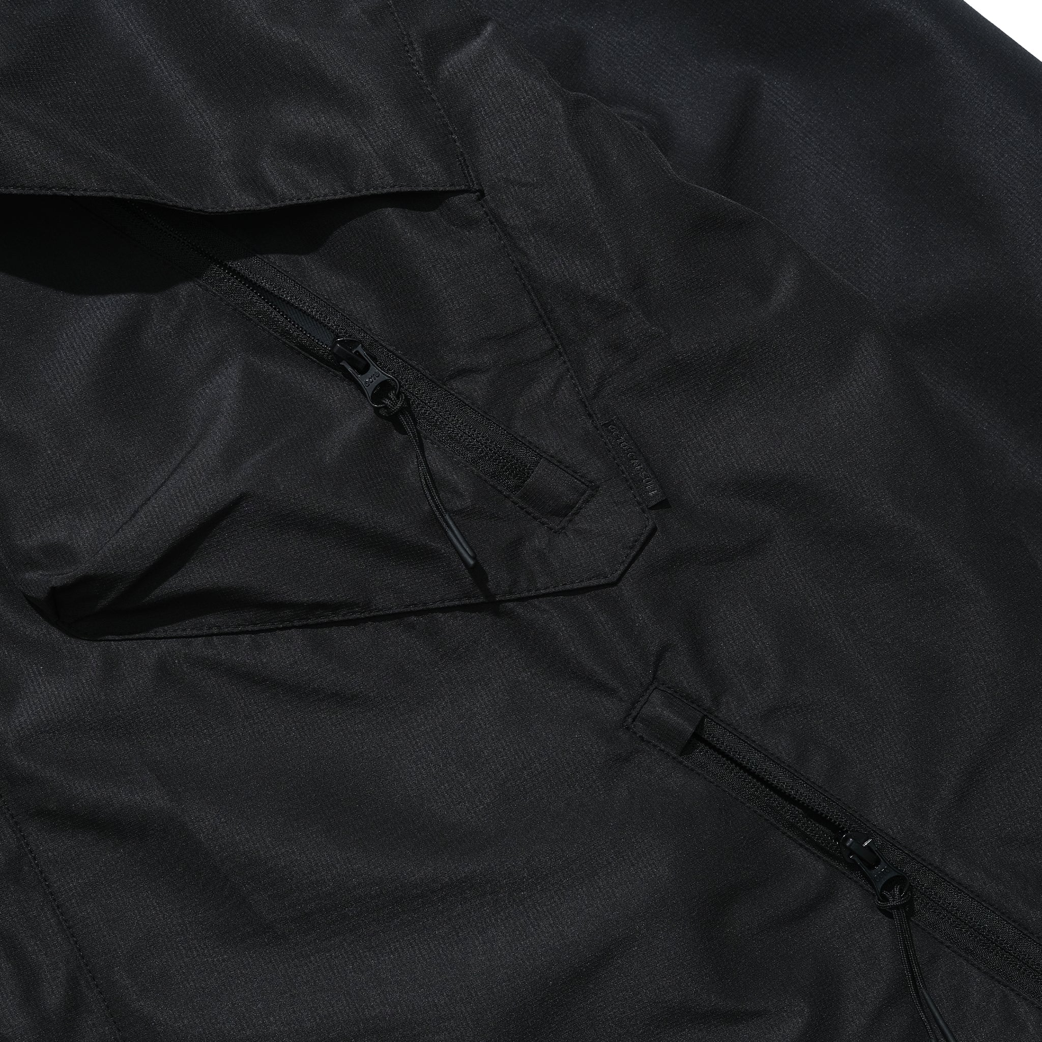 Capsule 01 / CSJ-001 Dual Pocket Windbreaker (Black)