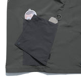 Capsule 01 / CST-111 Flexible Pocket Nylon Long Sleeve T-shirt  (Pewter Green)
