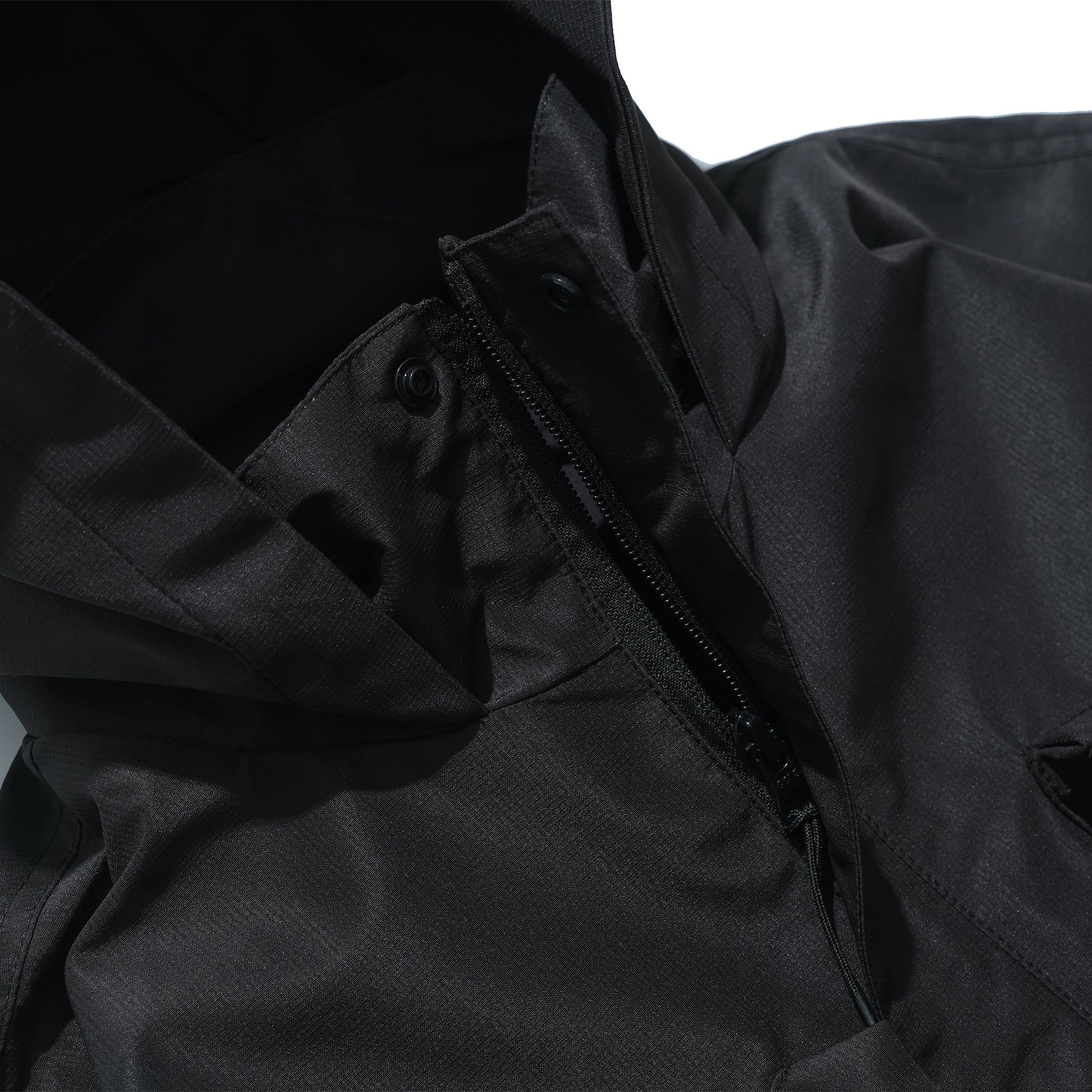 Capsule 01 / CSJ-001 Dual Pocket Windbreaker (Black)