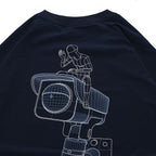 Capsule 02 / CH011 Nylon “CCTV” T-Shirt (Navy)