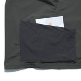 Capsule 01 / CST-111 Flexible Pocket Nylon Long Sleeve T-shirt  (Pewter Green)