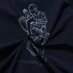 Capsule 02 / CH011 Nylon “CCTV” T-Shirt (Navy)