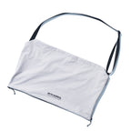AW22 / 03 — J22-022 Expandable Crossbag Windbreaker (Ivory Grey)