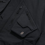 AW22 / 03 — J22-022 Expandable Crossbag Windbreaker (Black)
