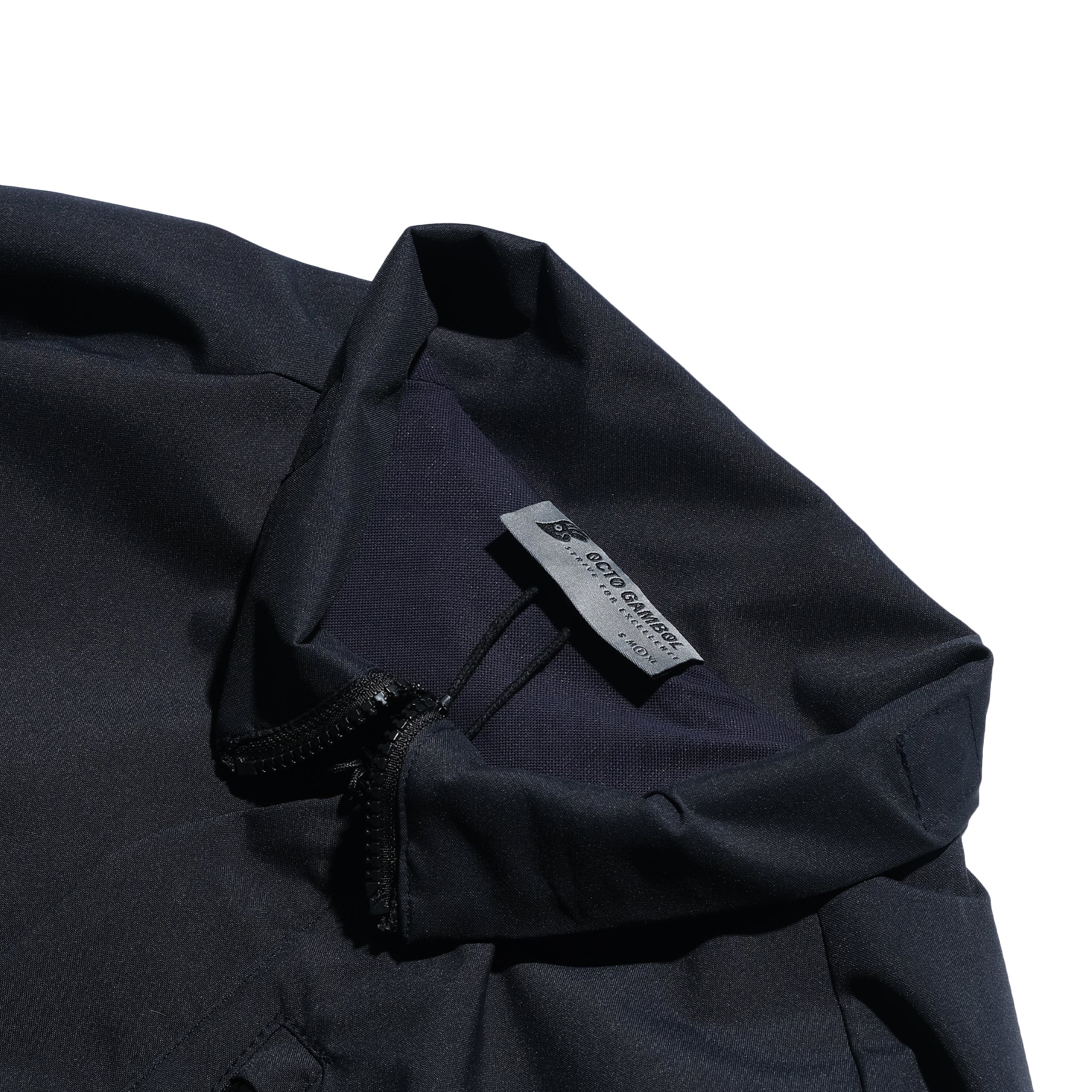 AW22 / 04 —J22-023 3-collar Trapezoidal Jacket (Navy)