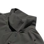 AW22 / 04 —J22-023 3-collar Trapezoidal Jacket (Gauntlet Grey)