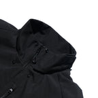 AW22 / 04 —J22-023 3-collar Trapezoidal Jacket (Black)