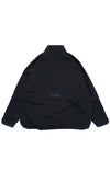 AW22 / 04 —J22-023 3-collar Trapezoidal Jacket (Black)