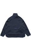 AW22 / 04 —J22-023 3-collar Trapezoidal Jacket (Navy)