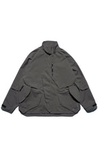 AW22 / 04 —J22-023 3-collar Trapezoidal Jacket (Gauntlet Grey)