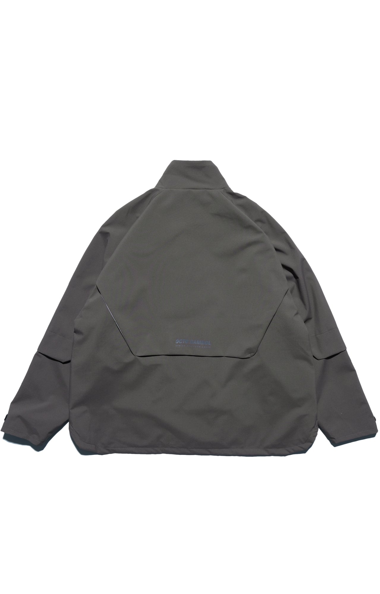 AW22 / 04 —J22-023 3-collar Trapezoidal Jacket (Gauntlet Grey)