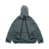 AW22 / 06 —J22-024  Flexible Collar Windbreaker (Gauntlet Green)