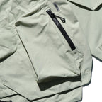 AW22 / 06 —J22-024  Flexible Collar Windbreaker (Mint Green)