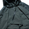 AW22 / 06 —J22-024  Flexible Collar Windbreaker (Gauntlet Green)