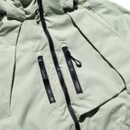 AW22 / 06 —J22-024  Flexible Collar Windbreaker (Mint Green)