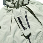 AW22 / 06 —J22-024  Flexible Collar Windbreaker (Mint Green)