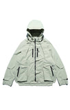 AW22 / 06 —J22-024  Flexible Collar Windbreaker (Mint Green)