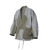 AW21 / 01⁠ KM-001 Panelled Kimono (Green)