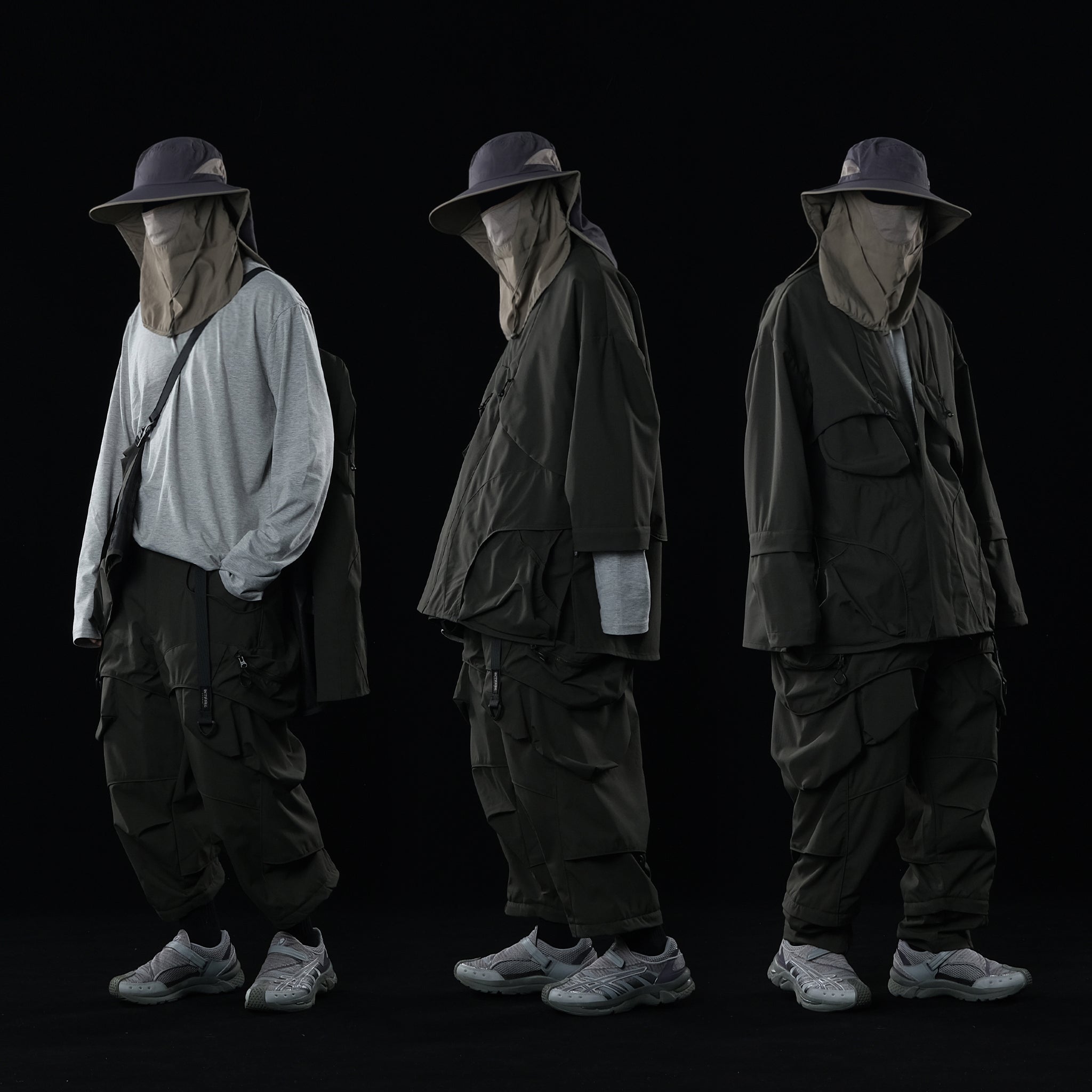 OS-TT03 Cascade Kimono Jacket (Green)
