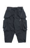 AW21 / 04 LP-106 Flexible Trapezoidal Pants (Black)