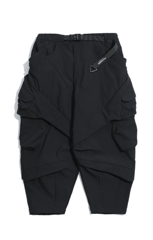 AW21 / 02 LP-108 Vizor Orb Pants (Black)