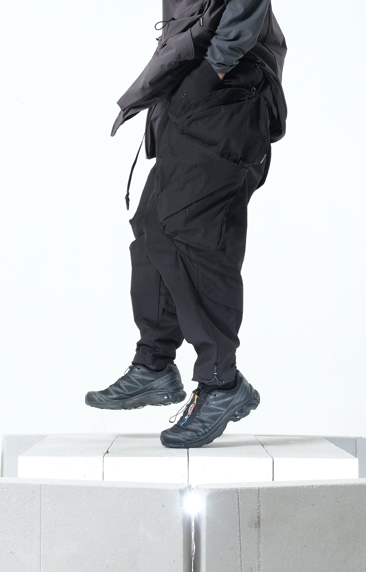 Pre-season LP-113 Expandable Box Pocket Pants (Black)