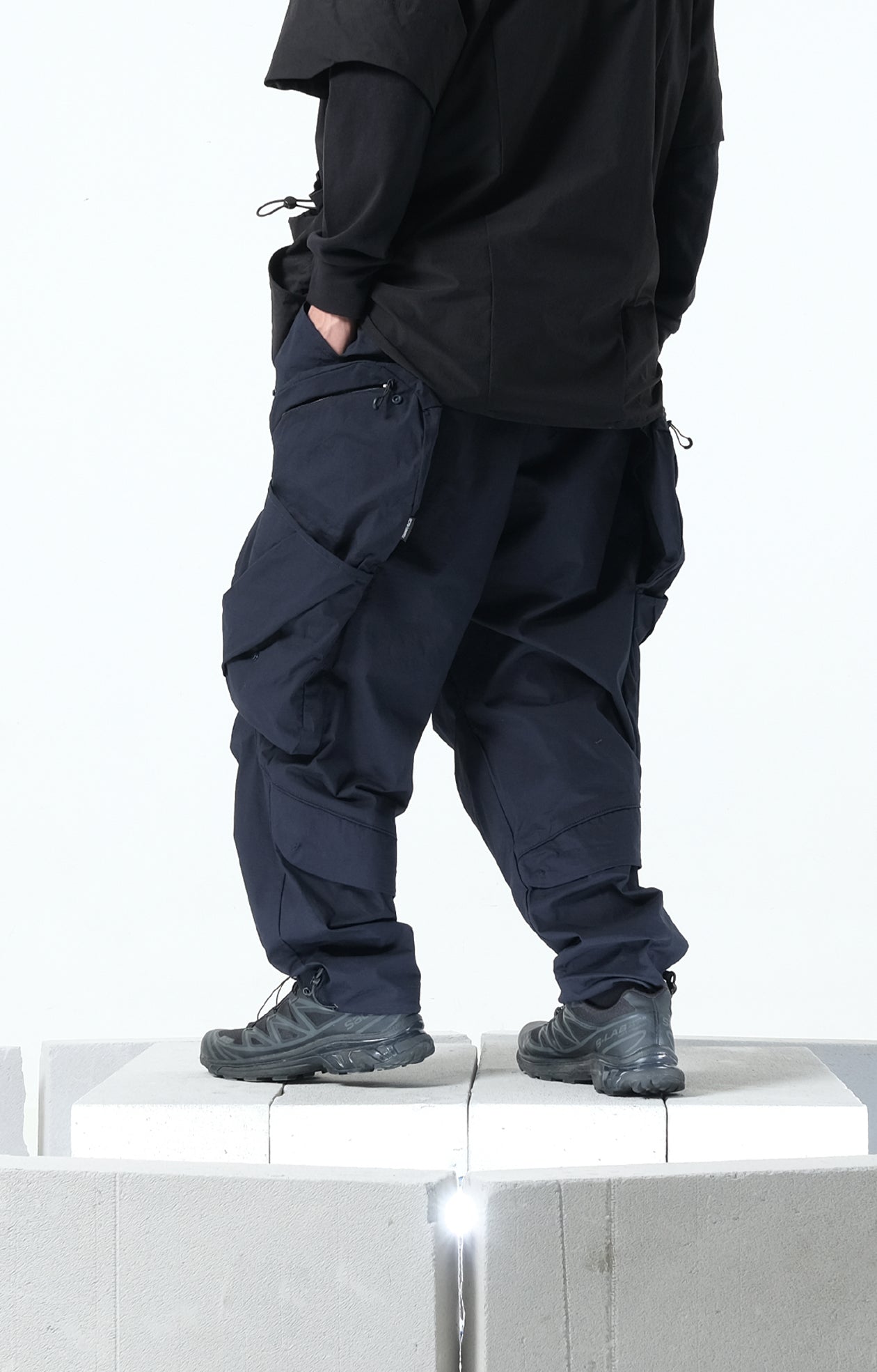 Pre-season LP-113 Expandable Box Pocket Pants (Navy)