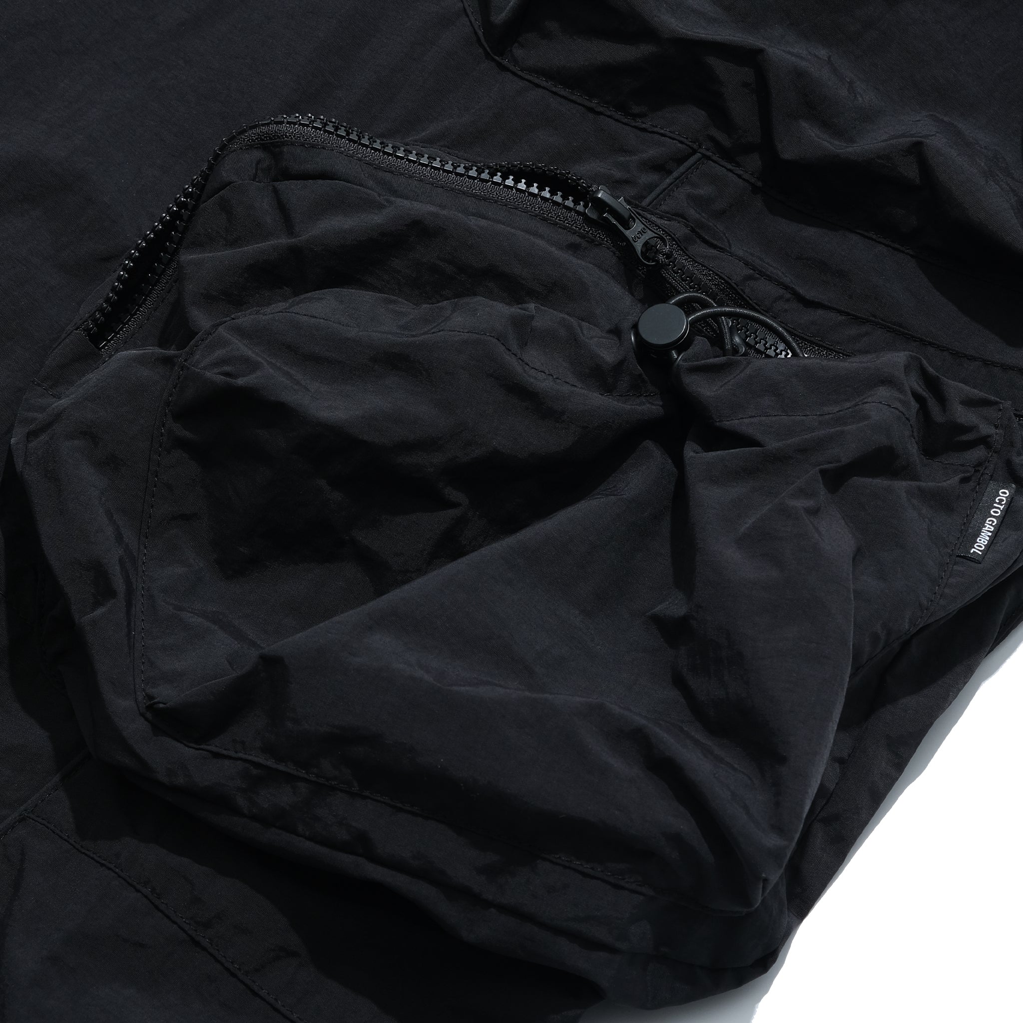 Pre-season LP-114 Drawstring Pocket Pants (Black)