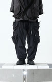 Pre-season LP-114 Drawstring Pocket Pants (Black)