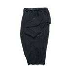 SS22/ 09 LP-117 Hidden Pipeline Pants (Black)