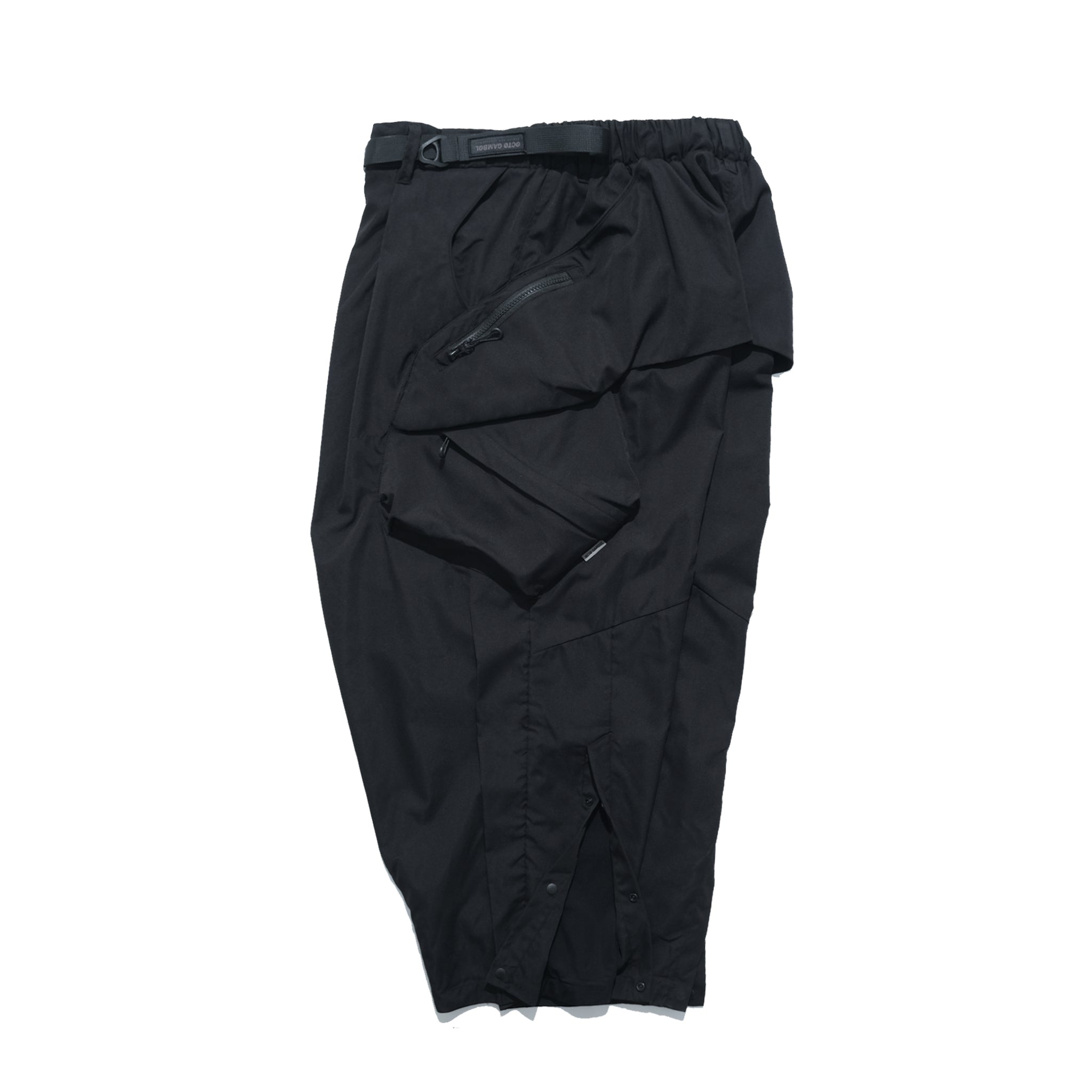 SS22/ 09 LP-117 Hidden Pipeline Pants (Black)