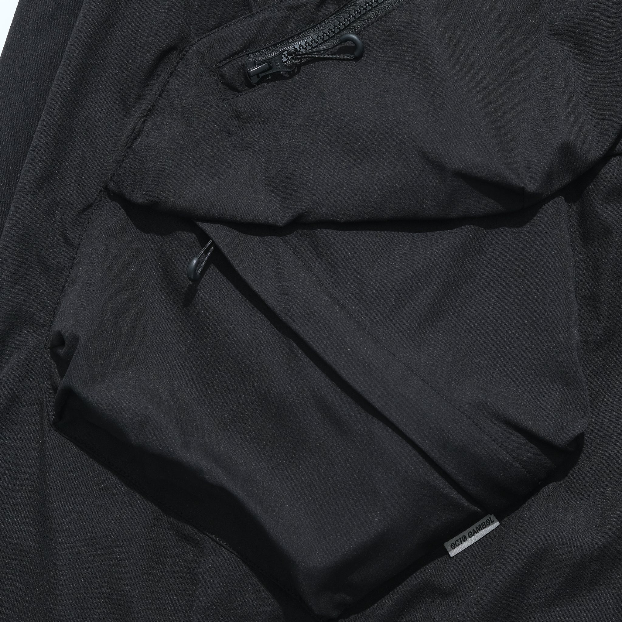 SS22/ 09 LP-117 Hidden Pipeline Pants (Black)