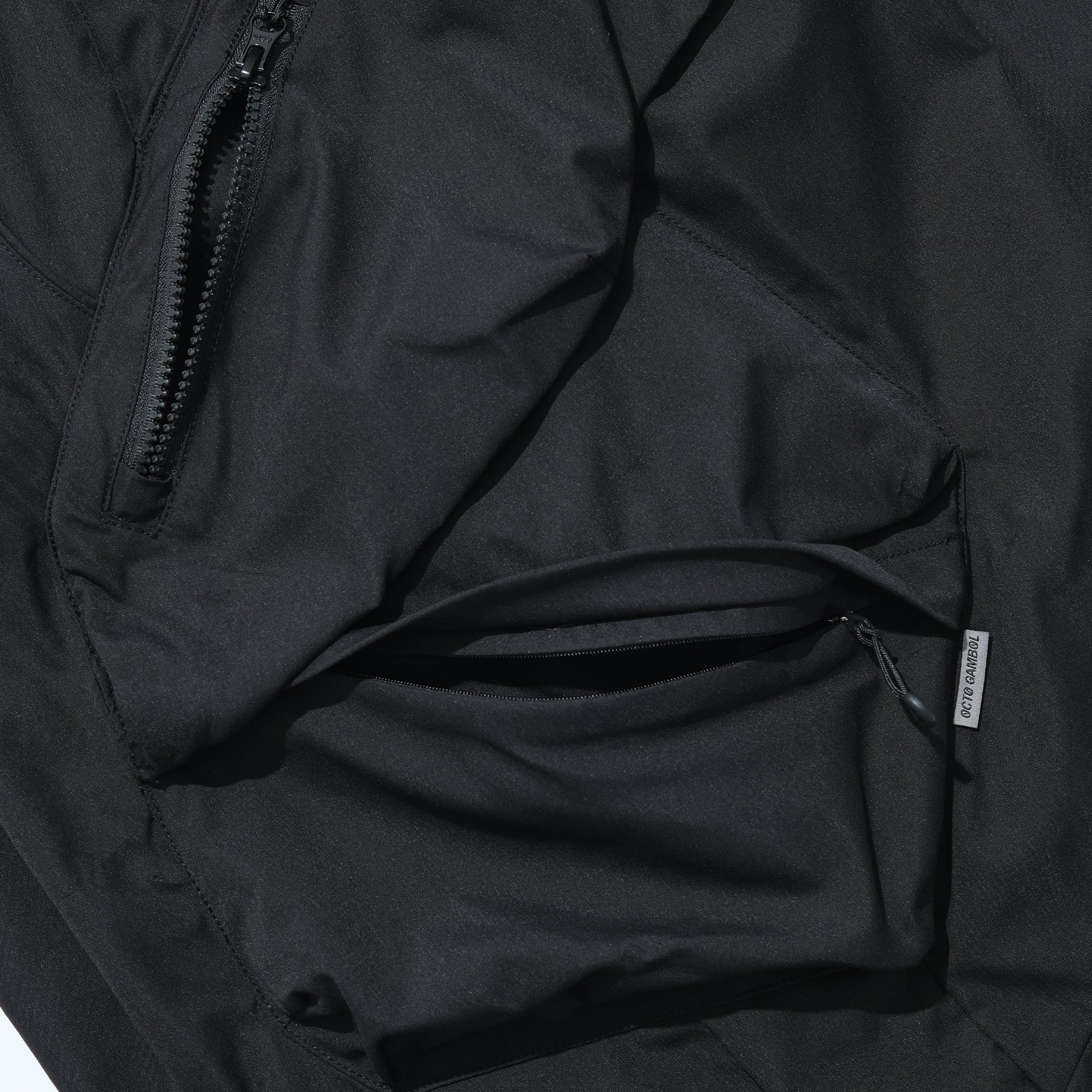 SS22/ 09 LP-117 Hidden Pipeline Pants (Black)