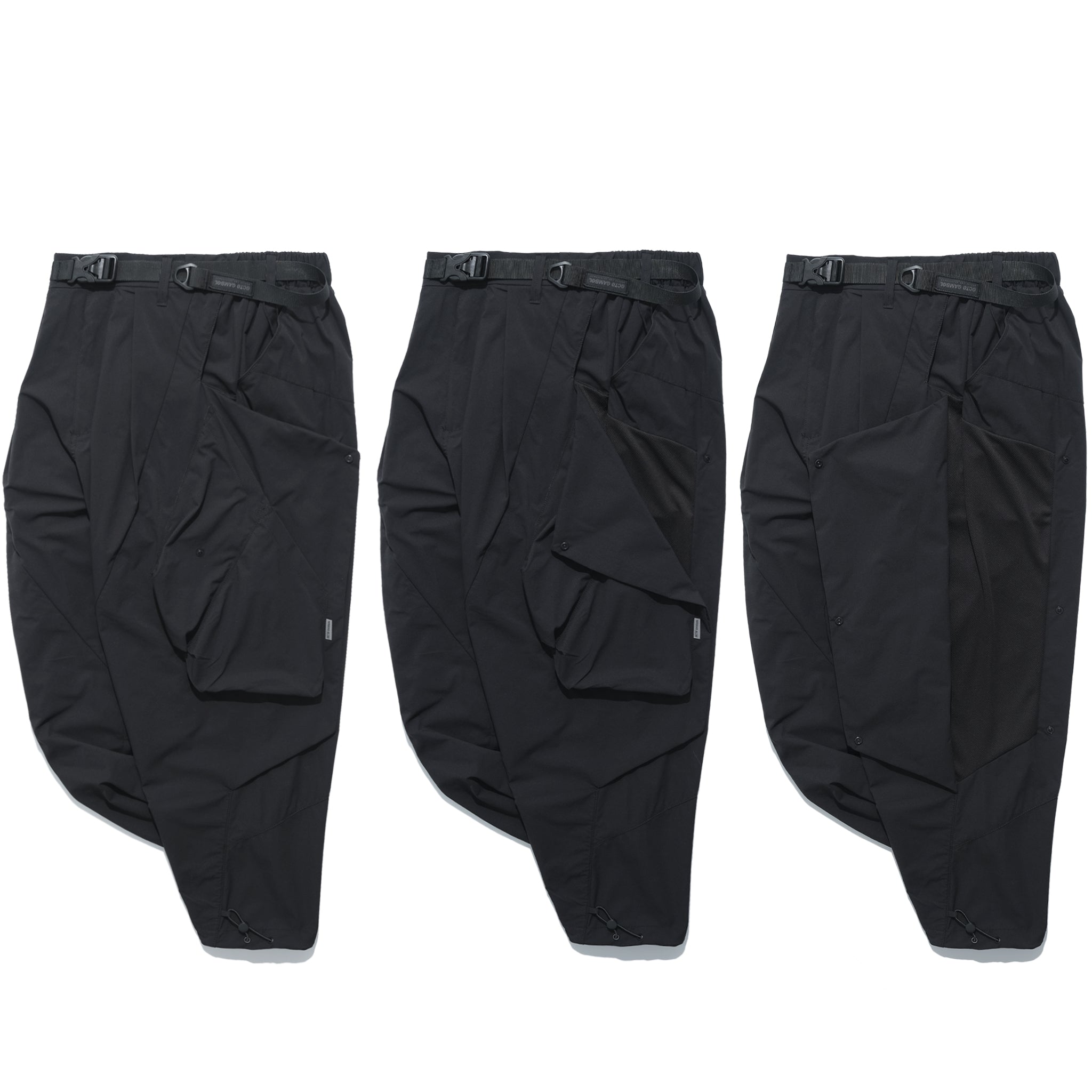 SS22/ 11 LP-118 Convertible Pants (Black)