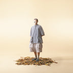 Capsule 01 /  CT010 Nylon Pocket Shirt (Blue Grey)