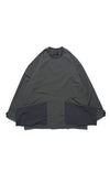 Capsule 01 / CST-111 Flexible Pocket Nylon Long Sleeve T-shirt  (Pewter Green)