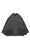 Capsule 01 / CST-111 Flexible Pocket Nylon Long Sleeve T-shirt  (Pewter Green)