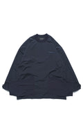 Capsule 01 / CST-111 Flexible Pocket Nylon Long Sleeve T-shirt  (Navy)