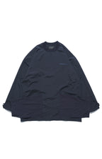 Capsule 01 / CST-111 Flexible Pocket Nylon Long Sleeve T-shirt  (Navy)